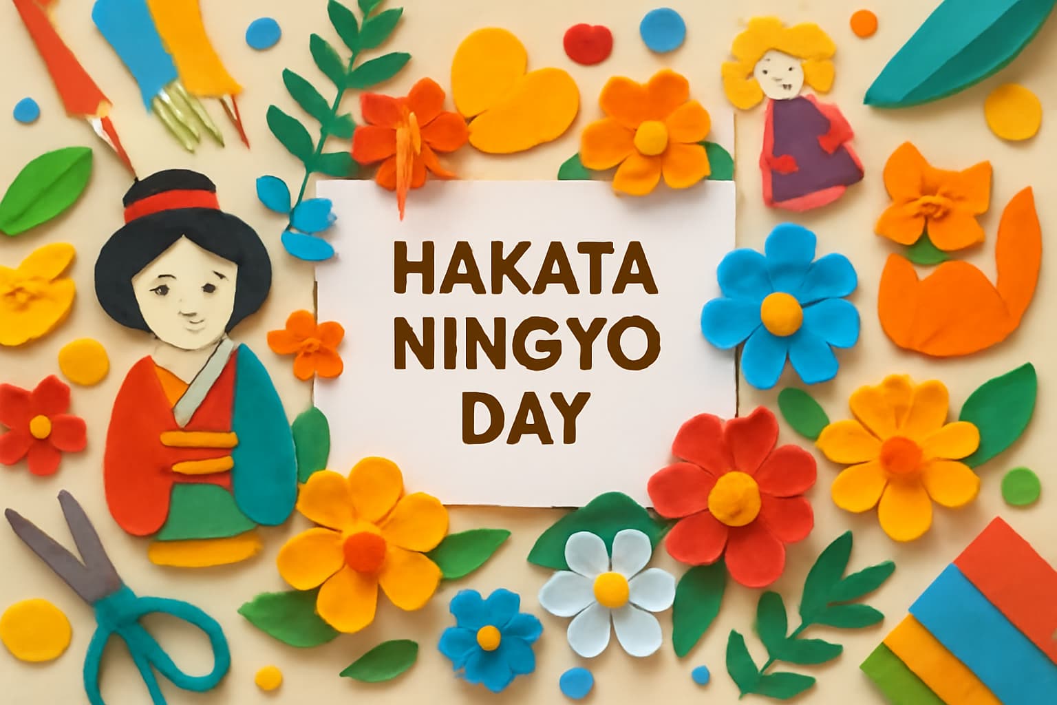 博多人形の日（8月2日）を祝う伝統工芸の魅力、福岡の文化
