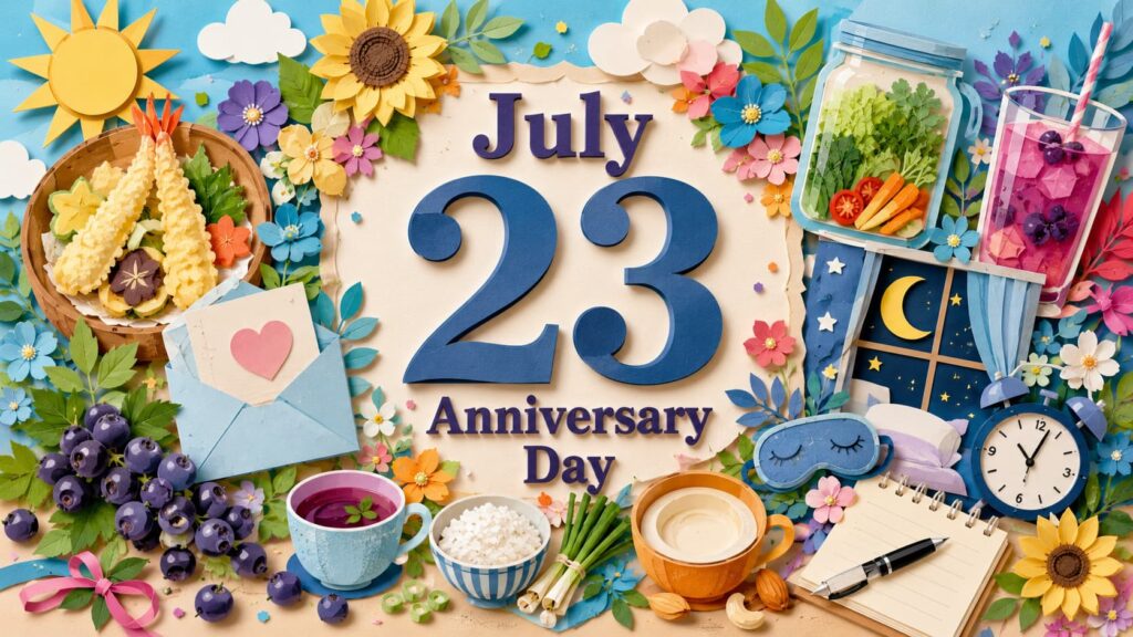 7月23日は何の日かを伝える大暑、文月ふみの日、米騒動の日、カシスの日、鮮度保持の日など夏の記念日まとめ