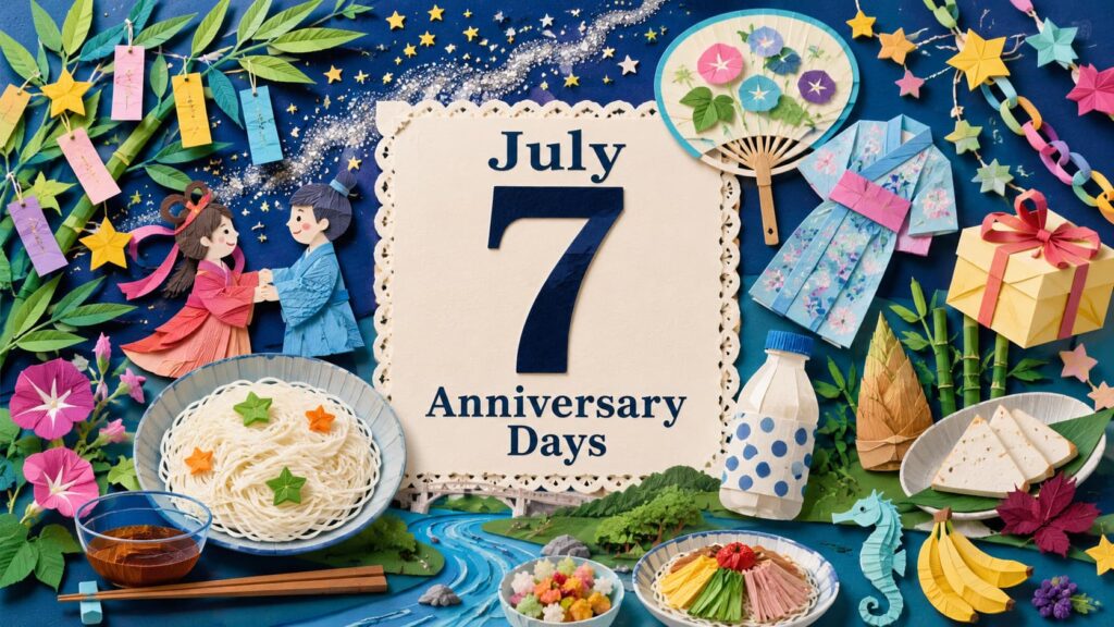 7月7日は何の日 七夕・小暑・川の日・そうめんの日・カルピスの日など夏の記念日