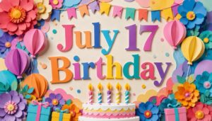 7月17日誕生日の芸能人・有名人として、WONWOO、大竹しのぶ、トシ、杉山清貴、田中律子など注目人物を紹介する華やかな誕生日記事