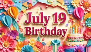 7月19日誕生日の芸能人・有名人として藤井聡太、宮藤官九郎、杉本彩、ブライアン・メイなど注目人物を紹介する華やかな誕生日特集