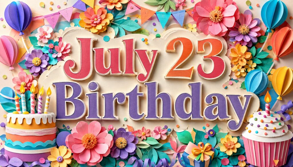 7月23日誕生日の芸能人・有名人として河田陽菜、谷川航、ダニエル・ラドクリフ、村上淳、松方弘樹らを華やかに紹介