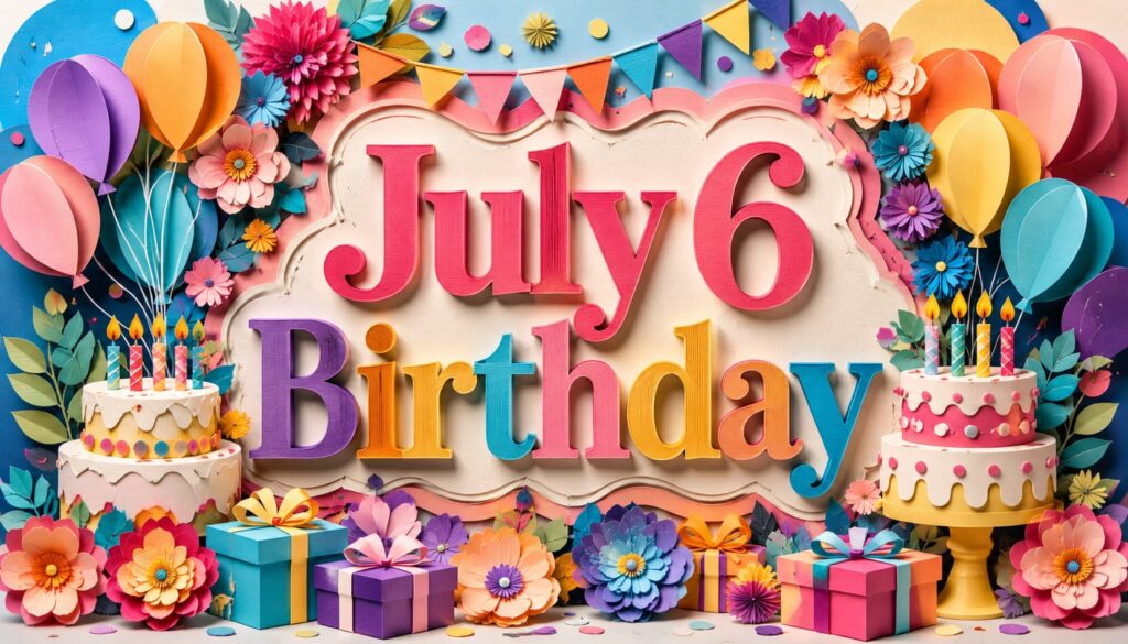7月6日誕生日の芸能人・有名人、小野花梨、柳田将洋、マイスウィートピアノ、シルベスター・スタローン、ダライ・ラマ14世などを紹介する華やかな誕生日特集