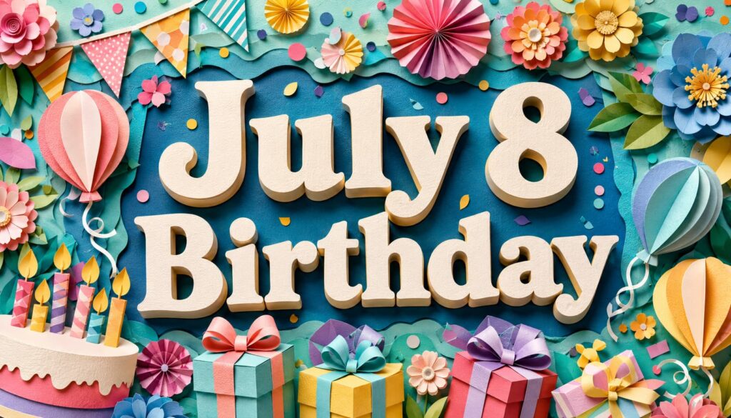 7月8日誕生日の芸能人・有名人として、弓桁朱琴、JO、谷原章介、SUGIZO、三谷幸喜など注目人物を紹介する華やかな誕生日特集