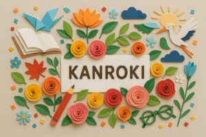 7月25日かき氷の日をはじめとする日本の記念日を象徴するカラフルなペーパーアート