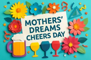 お母さんが夢に乾杯する日（7月30日 記念日）の重要性と社会的背景を伝えるイベントを祝う画像