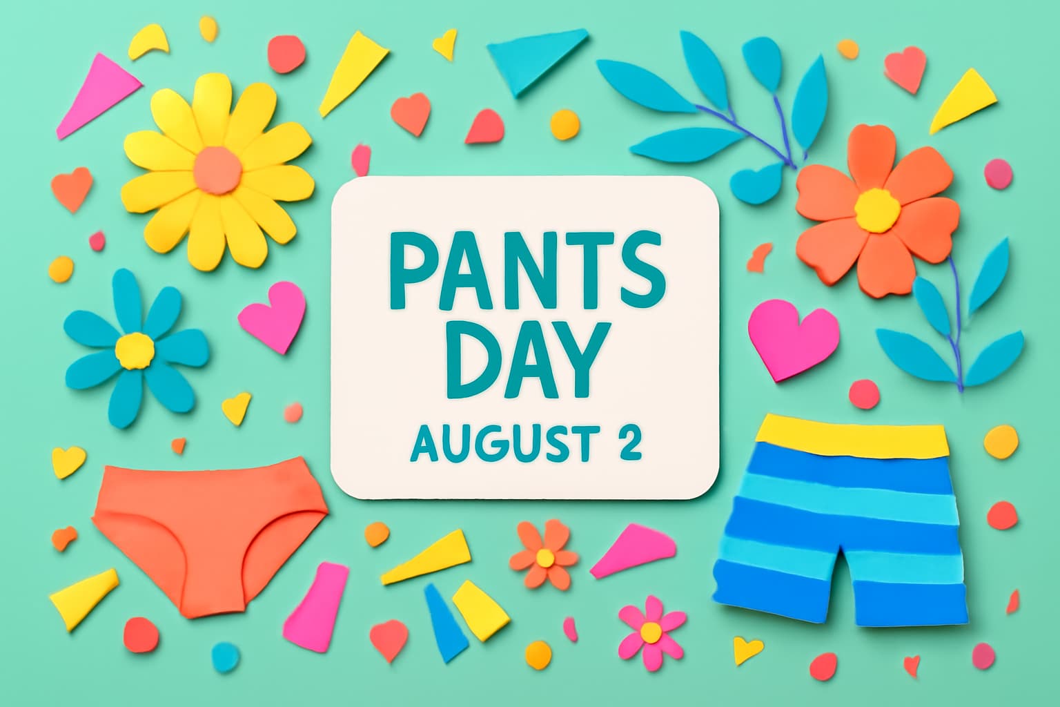 パンツの日（8月2日）記念日について、由来や豆知識、プレゼントアイデアを紹介