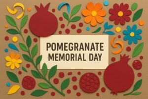 江戸川乱歩の命日「石榴忌」と探偵小説の魅力を伝えるカラフルなペーパーアート