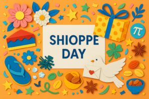 塩っぺの日に関する記念日と塩ふき昆布の魅力を伝えるカラフルなイメージ