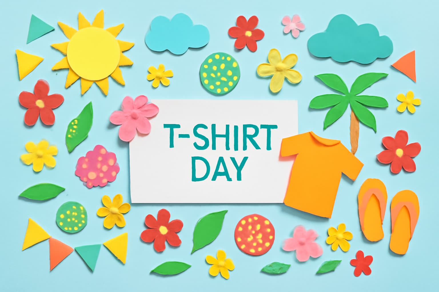 Tシャツの日（7月20日）に関する記念日を祝うための由来やTシャツの魅力、楽しみ方を紹介したブログ記事