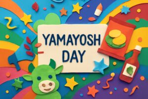 「ヤマヨシの日」の由来や「わさビーフ」など山芳製菓の人気商品について紹介するブログ記事のサムネイル。