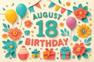 8月18日に誕生日を迎える有名人の紹介、吉川晃司、中居正広、清原和博などのプロフィールとエピソード