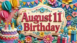 8月11日誕生日の芸能人・有名人として、チャンビン、比江島慎、クリス・ヘムズワース、福田充徳、孫正義など多彩な分野で活躍する人物を紹介