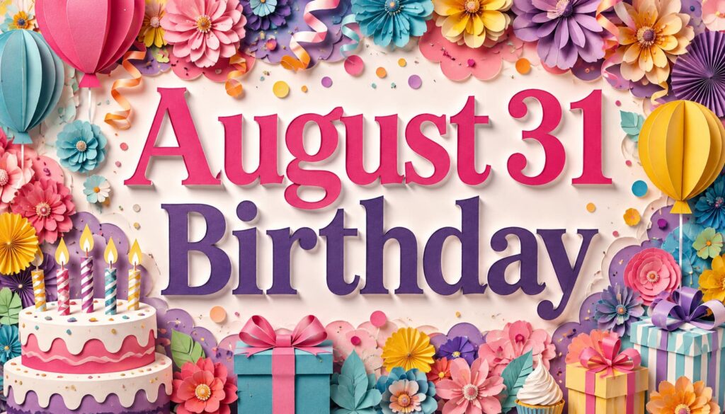 8月31日誕生日の芸能人・有名人として、初音ミク、森七菜、桐山照史、野茂英雄、KIRIMIちゃん.などを華やかに紹介する誕生日記事