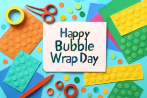 8月8日「プチプチの日」の由来や楽しみ方を解説。川上産業株式会社の貢献やリサイクル活動にも焦点を当てた記念日について。