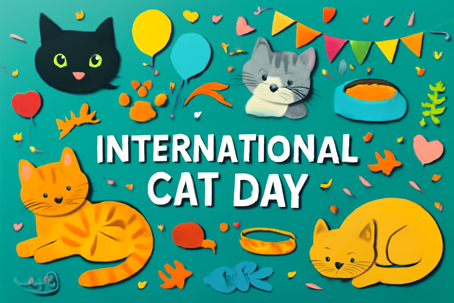 世界猫の日（8月8日）の由来や関連情報、猫の保護活動について解説したブログのサムネイル画像