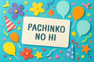 8月8日「ぱちんこの日」と「パチンコ供養の日」の由来と意義を紹介した記事のサムネイル。パチンコ業界の歴史や文化を祝う内容。