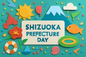 静岡県民の日の意義とイベント情報を紹介するブログ記事のサムネイル。静岡県の歴史、文化、魅力を再発見し、県民としての誇りを深める内容が反映されています。