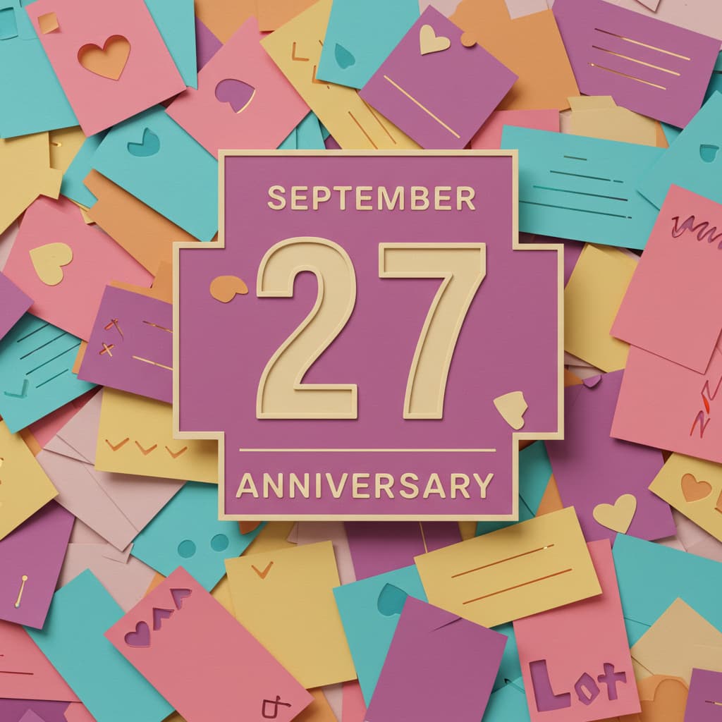 9月27日の記念日を象徴する世界観光の日や女性ドライバーの日などの紹介記事に関連したビジュアル