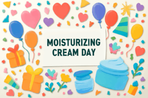 9月16日の保湿クリームの日に関する情報。スチームクリームや保湿ケアの重要性を強調したブログ記事。