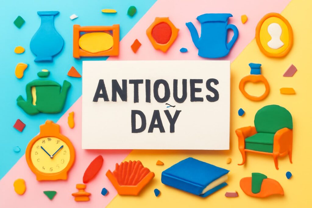 9月25日の「骨董の日」の由来や魅力を紹介したブログ記事に関連する、骨董品やアンティークの美しさと歴史的価値を感じる内容。