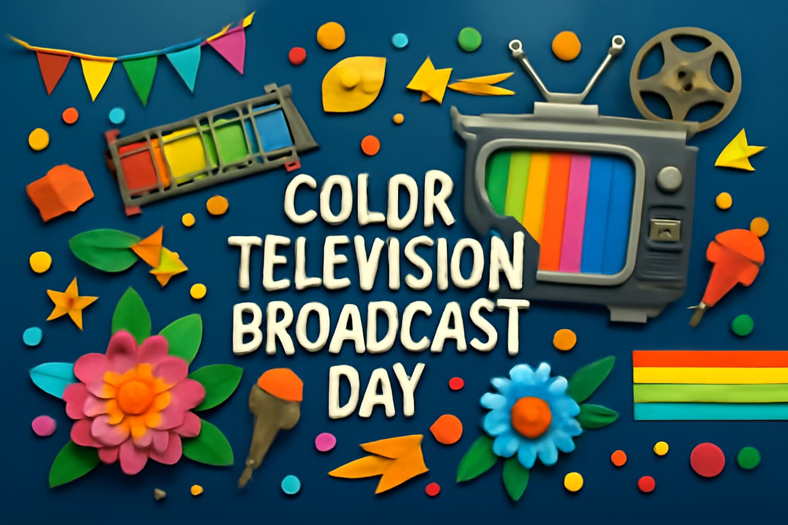 1960年9月10日のカラーテレビ放送開始を記念する日。テレビ技術の進化とその影響を紹介。