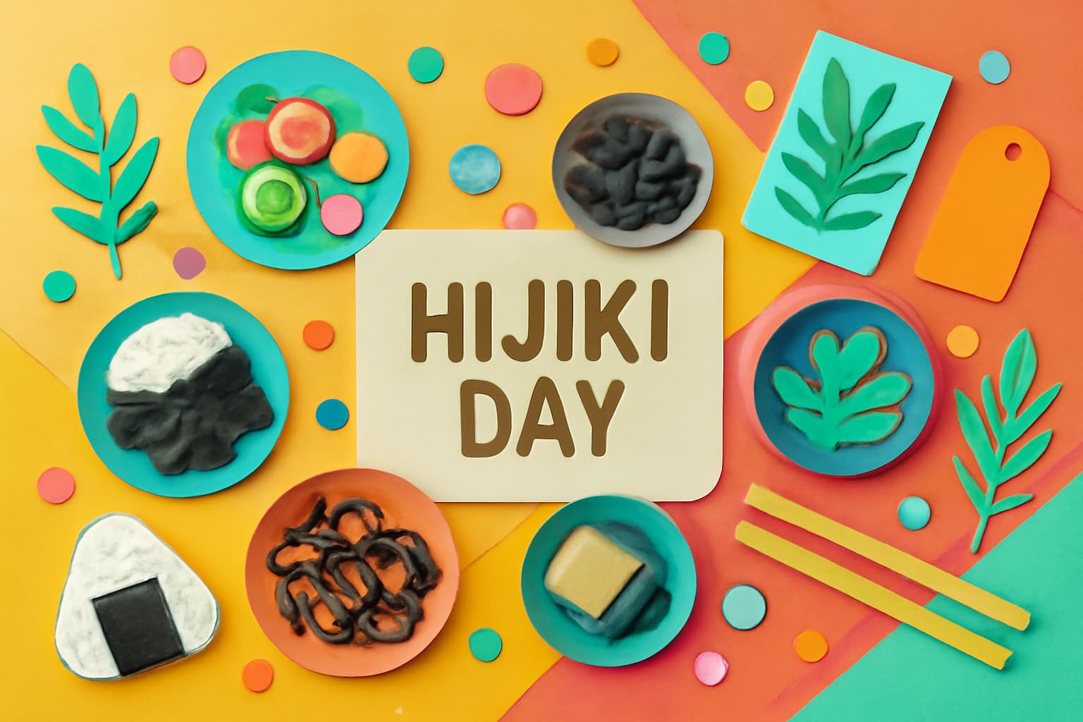 9月15日の「ひじきの日」の由来、健康効果、ひじき祭りの活動を紹介するブログ記事に関連する画像