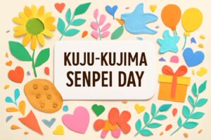 9月19日の「九十九島せんぺいの日」を祝う、長崎の名菓と地域文化を伝える記念日。