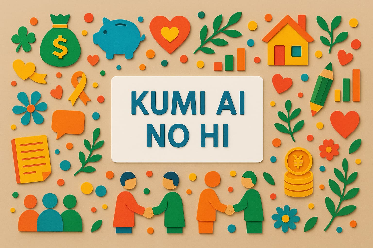 信用組合の魅力と地域とのつながりを伝えるくみ愛の日・しんくみの日のイメージ
