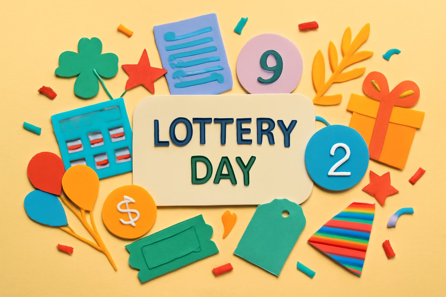 9月2日の宝くじの日を祝う、宝くじの歴史や当選金の引き換え期限の重要性を伝える内容