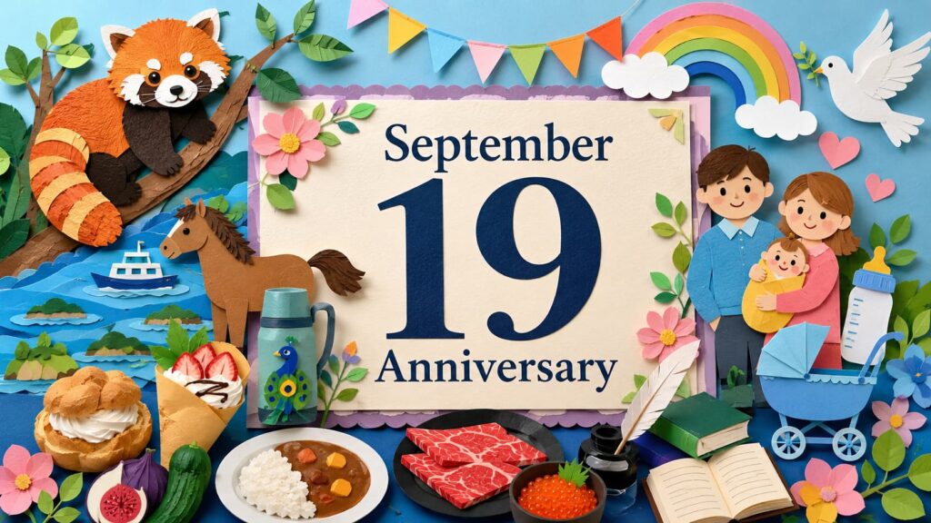 9月19日は何の日？苗字の日、九十九島の日、育休を考える日、子規忌、国際レッサーパンダデーなど9月19日の主な記念日
