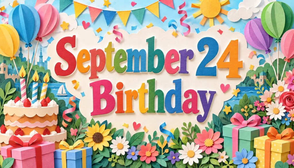 9月24日誕生日の芸能人・有名人を紹介。永野芽郁、羽田美智子、KAN、筒井康隆、田淵幸一などの生年や代表的な活動をまとめた内容