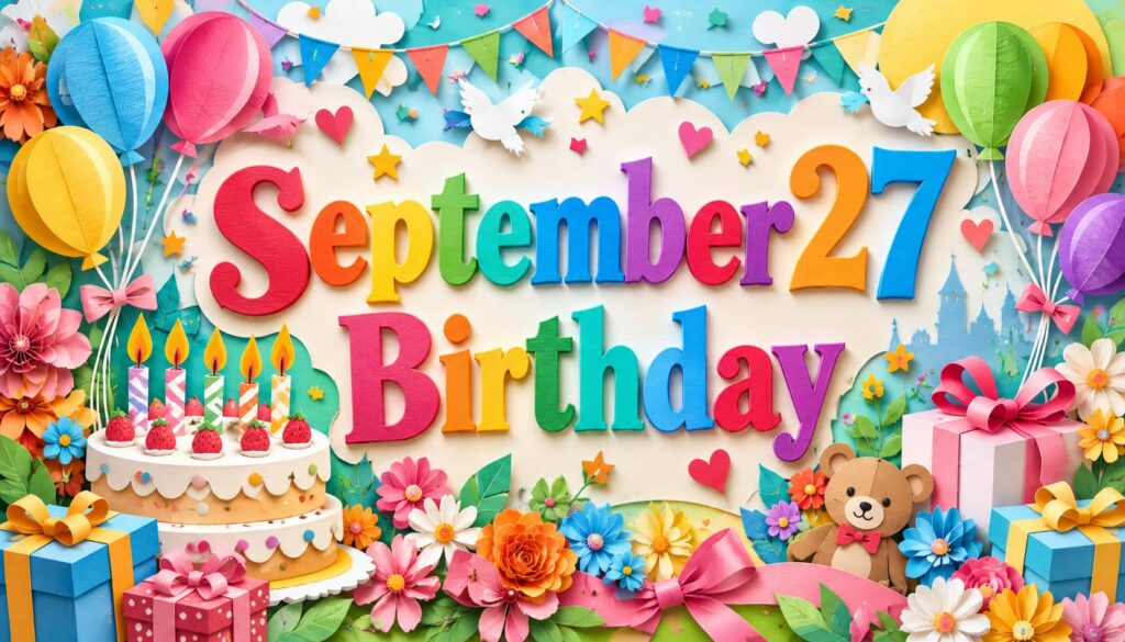 9月27日誕生日の芸能人・有名人を紹介。髙橋未来虹、中村麗乃、中田敦彦、小野伸二、羽生善治などの生年や代表的な活動をまとめています。