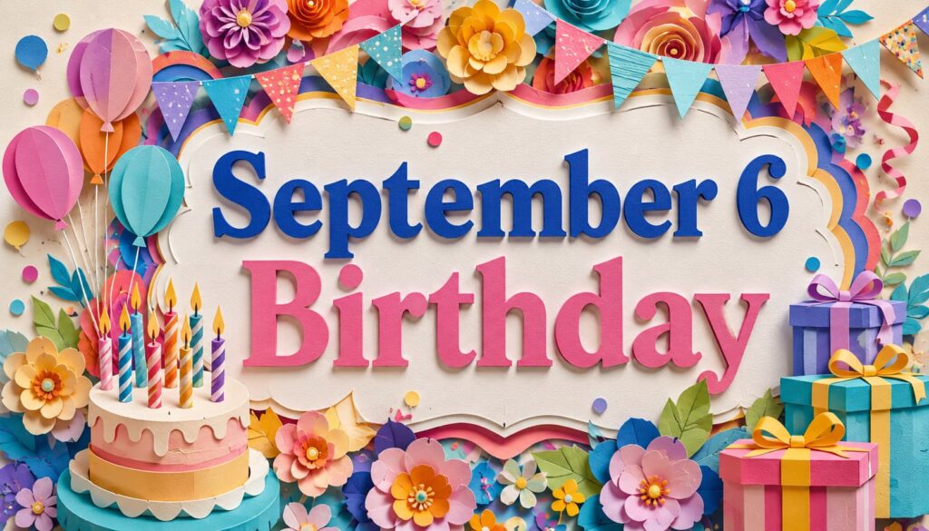 9月6日誕生日の芸能人・有名人として、悠仁親王、吉田綾乃クリスティー、氷川きよし、谷亮子、永井豪など多彩な人物を紹介する華やかな誕生日特集