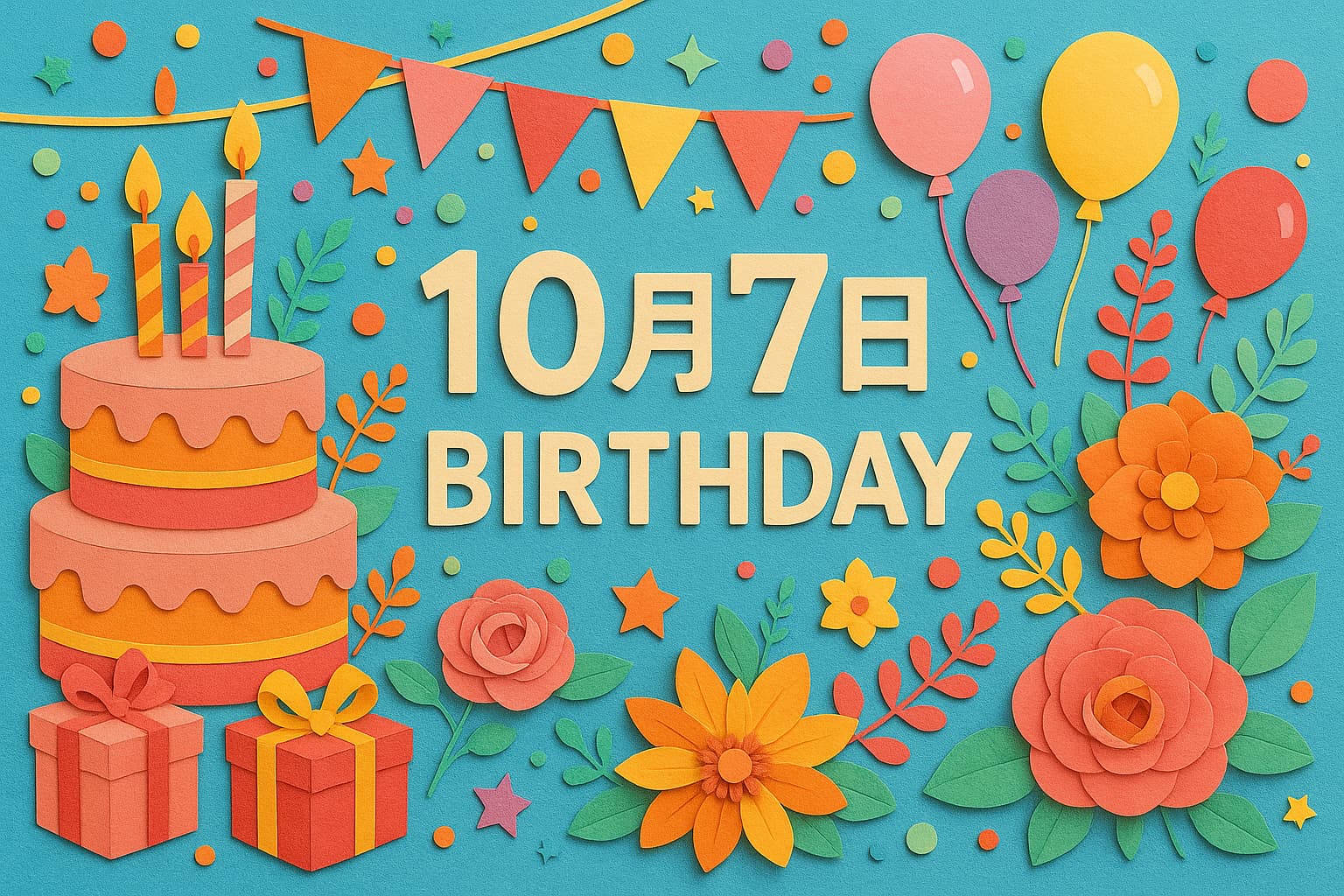 10月7日誕生日の芸能人・有名人|青田典子、生田斗真、氷室京介、叶恭子など豪華メンバー紹介