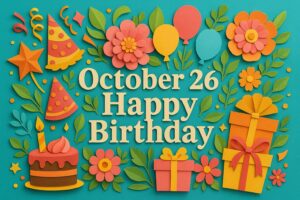 10月26日生まれの芸能人・有名人一覧。マツコ・デラックス、井森美幸、堀田茜、千秋など、華やかな誕生日を迎える有名人たちを紹介。