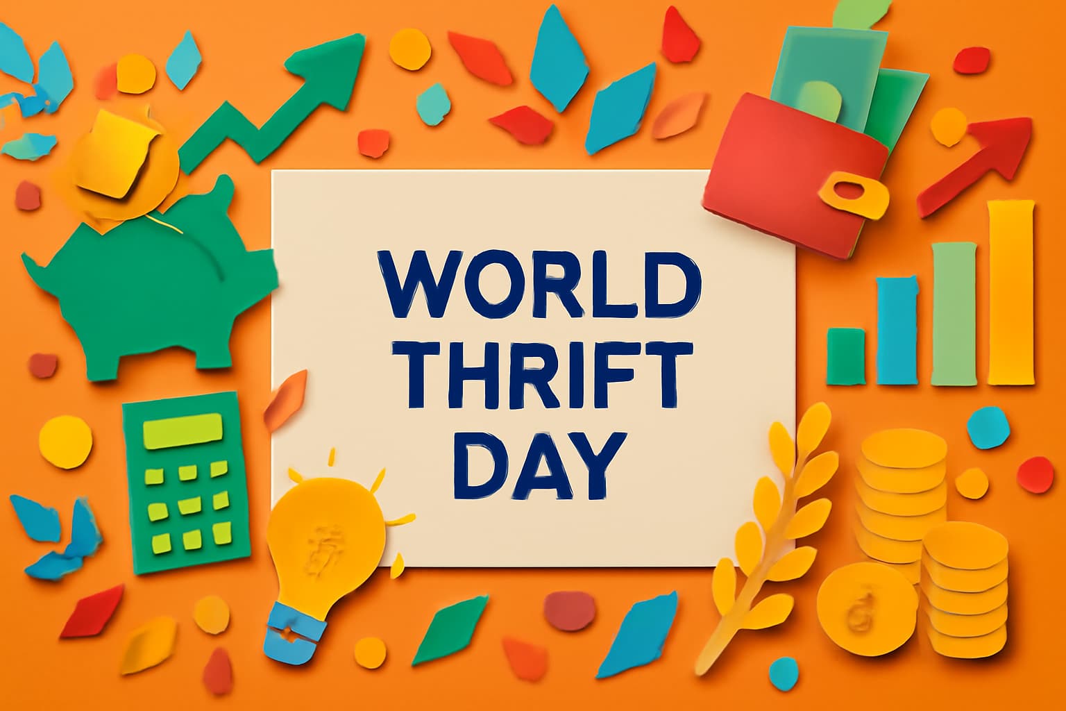 世界勤倹デー(10月31日)は貯蓄の重要性を再認識する日。無駄を省く節約生活の意識を高める。