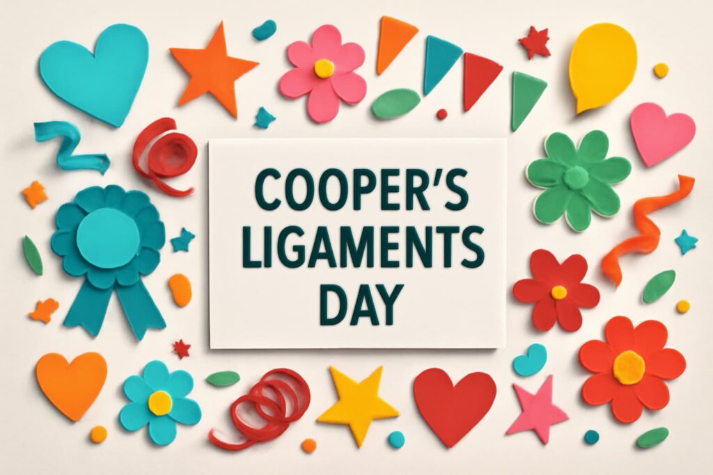 クーパー靱帯の日を祝い、女性のバストケアと正しいブラジャー選びの重要性を伝える記念日