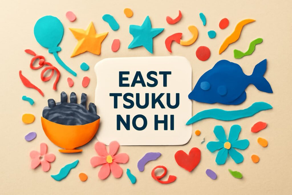 東佃の日（10月29日）を祝う記念日と佃煮文化の魅力を伝えるデザイン