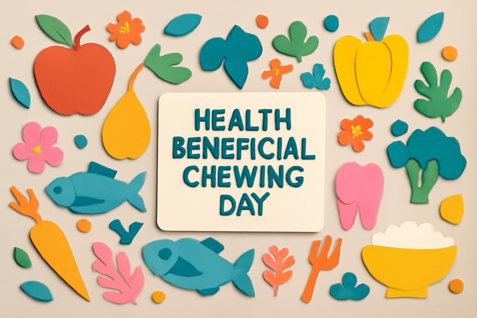 健康に役立つ咀嚼の日の意義と咀嚼がもたらす健康効果を紹介するブログ記事のサムネイル