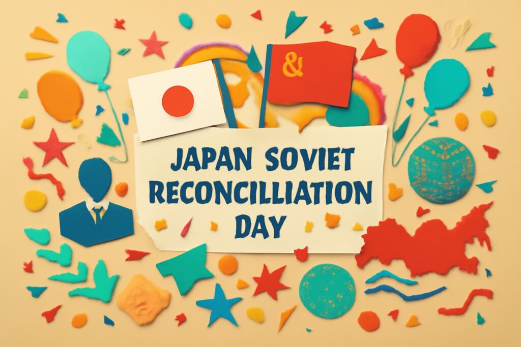 日ソ国交回復の日(10月19日)の歴史的な意義と背景、鳩山一郎首相とソ連のブルガーニン首相による共同宣言