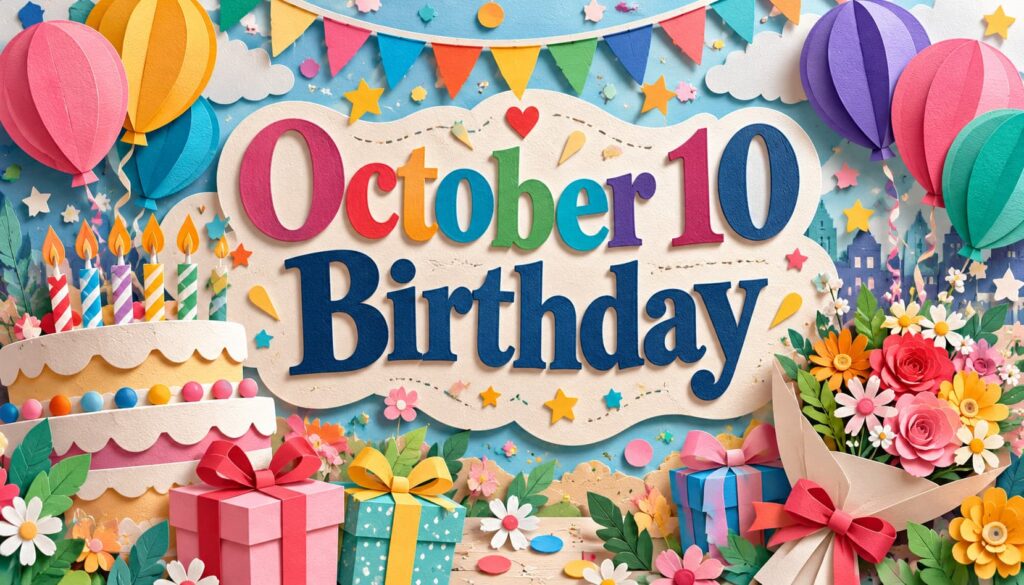 10月10日誕生日の芸能人・有名人を紹介。藤本タツキ、高橋留美子、栗山千明、福田麻貴、TOSHIなどのプロフィールや代表的な活動をまとめています。