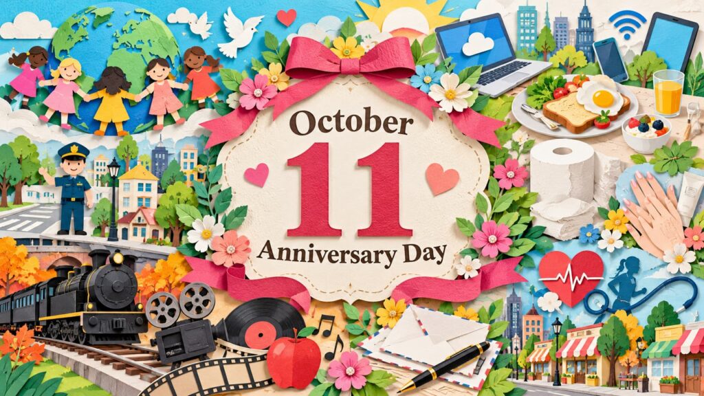 10月11日は何の日？国際ガールズ・デー、安全・安心なまちづくりの日、「リンゴの唄」の日など記念日の由来と歴史