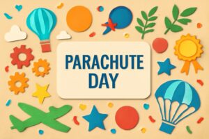 パラシュートの日、1797年の世界初のパラシュート降下を祝う記念日