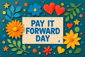 10月23日「あんしんの恩送りの日」を祝う日。恩送り文化と感謝の精神を広める大切な記念日。