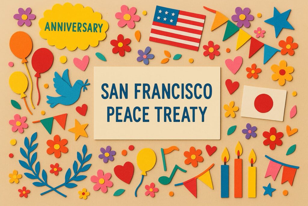 サンフランシスコ平和条約調印記念日（9月8日）｜日本の独立を回復した歴史的な瞬間
