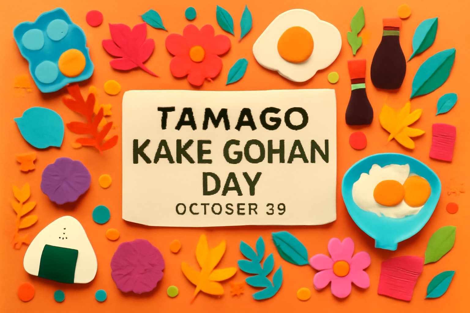 10月30日の「たまごかけごはんの日」の由来や魅力を紹介するブログ記事のサムネイル画像