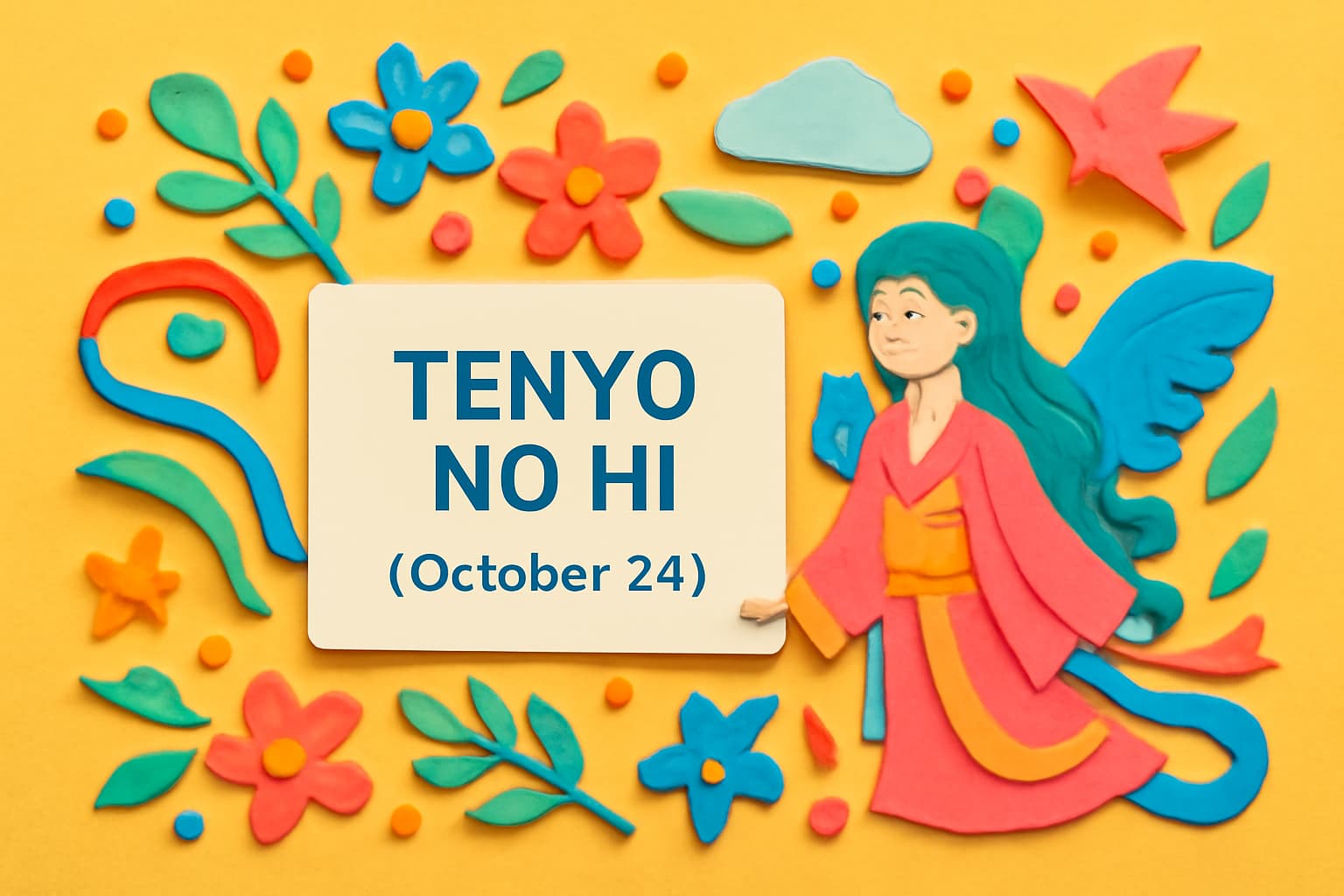 10月24日の「天女の日」を祝う記念日の紹介。天女伝説と地域活性化をテーマにした活動やイベントを反映。