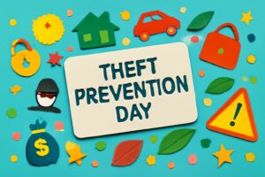 10月7日の盗難防止の日に関する防犯対策と啓発活動についてのブログ記事