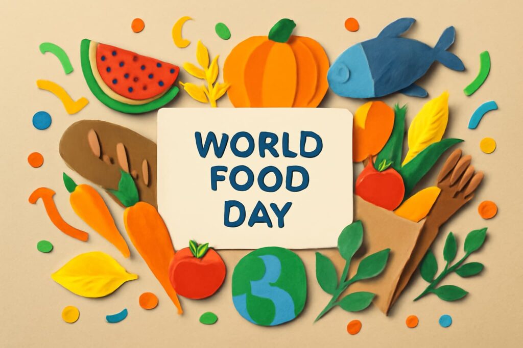 世界食料デー(10月16日)についての重要性と、飢餓問題解決に向けた取り組みを紹介する記事